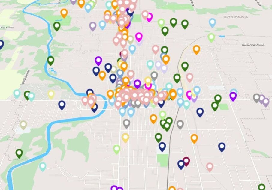Streator map
